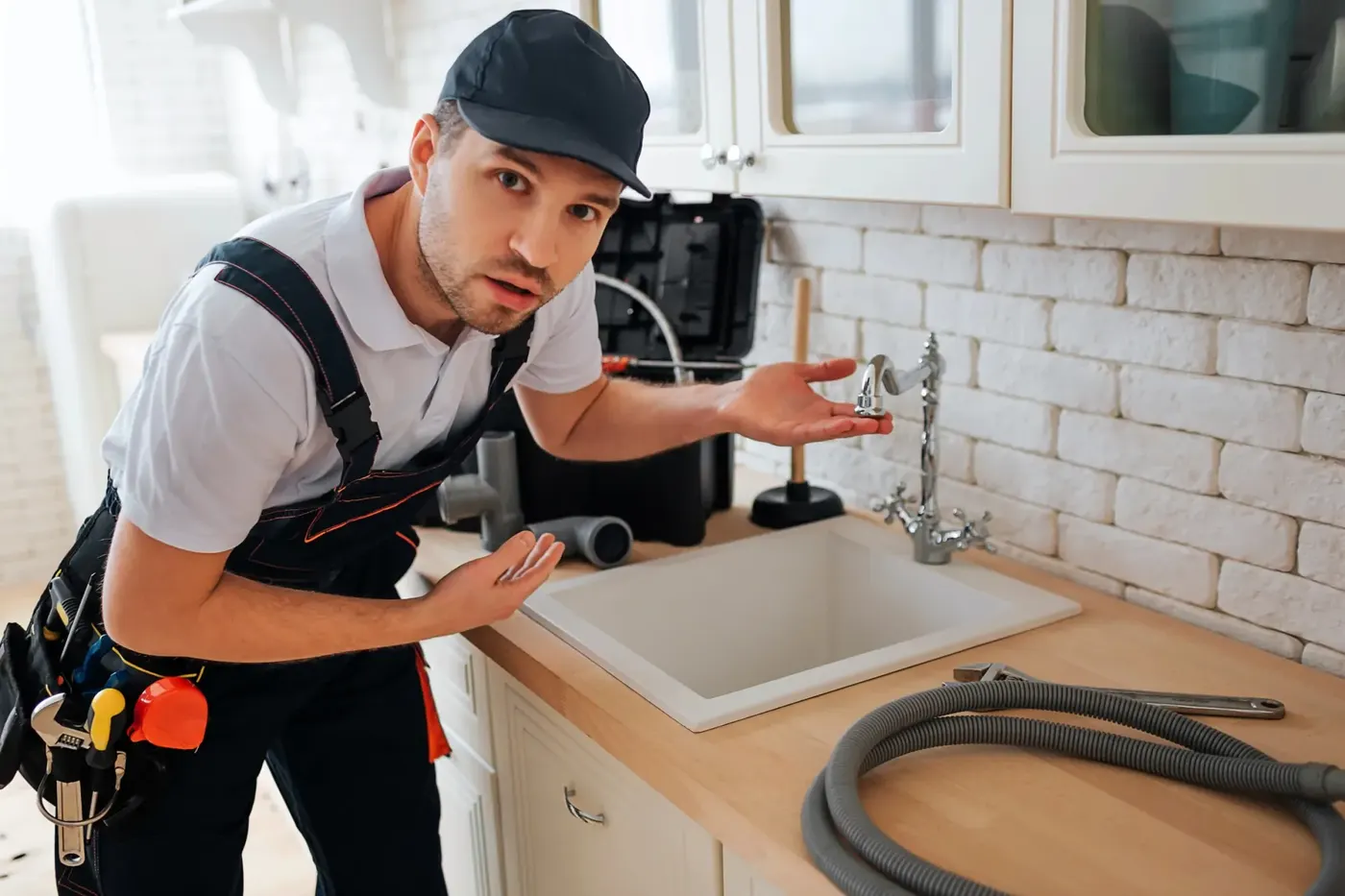 Remplacement d'un mitigeur de cuisine