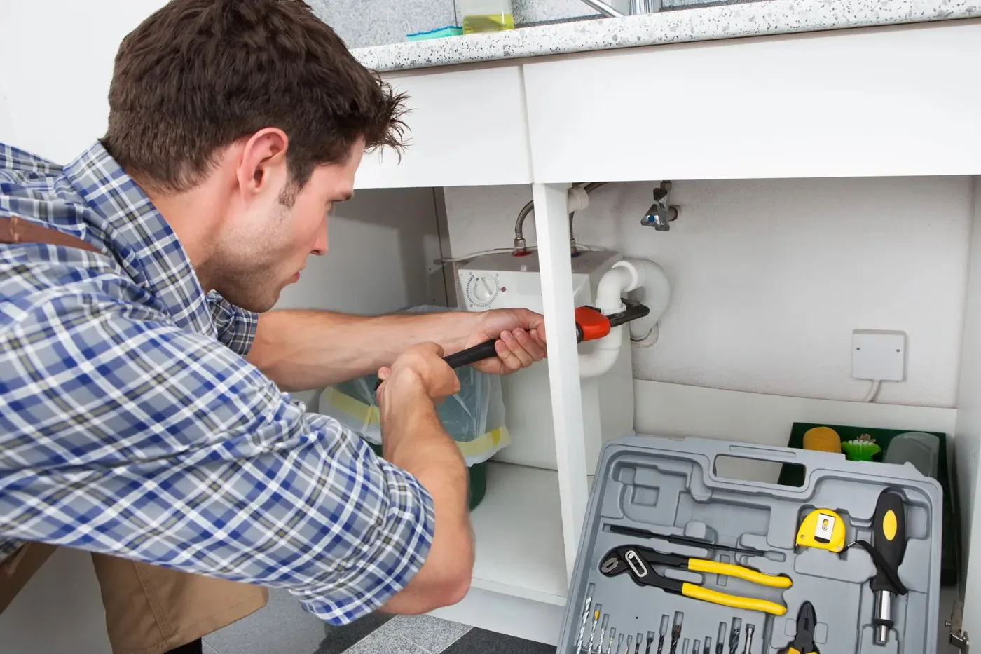 Intervention sur un chauffe-eau électrique